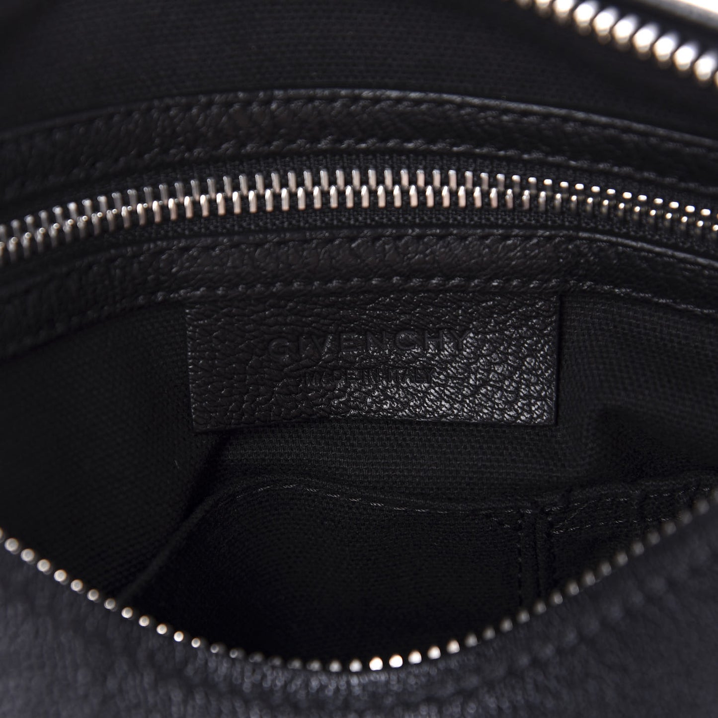 Sugar Goatskin Small Pandora Black