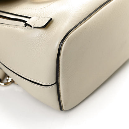 Chloe Suede Calfskin Mini Faye Backpack Off White 12 of 13