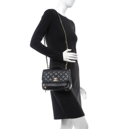 Chanel Caviar Quilted Medium Business Affinity Flap Black 2 of 8