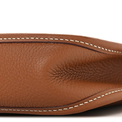Hermes Taurillon Maurice Amazone Evelyne TPM Gold White 9 of 10