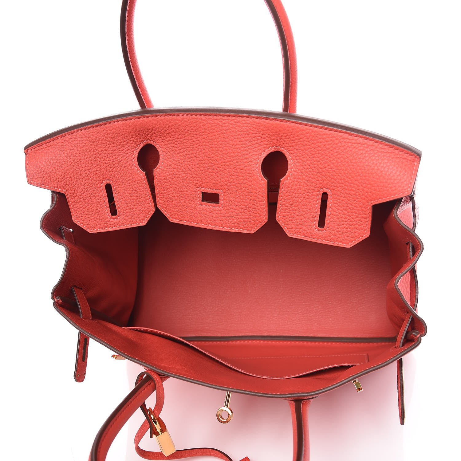 Hermes Togo Birkin 30 Rouge Pivoine 7 of 34
