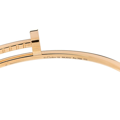 Cartier 18K Yellow Gold Small Juste Un Clou Bracelet 18 3 of 4