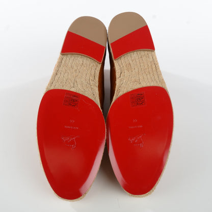 Christian Louboutin Mens Veau Suede Cadaques Flat Espadrille 44 Fauve 5 of 7