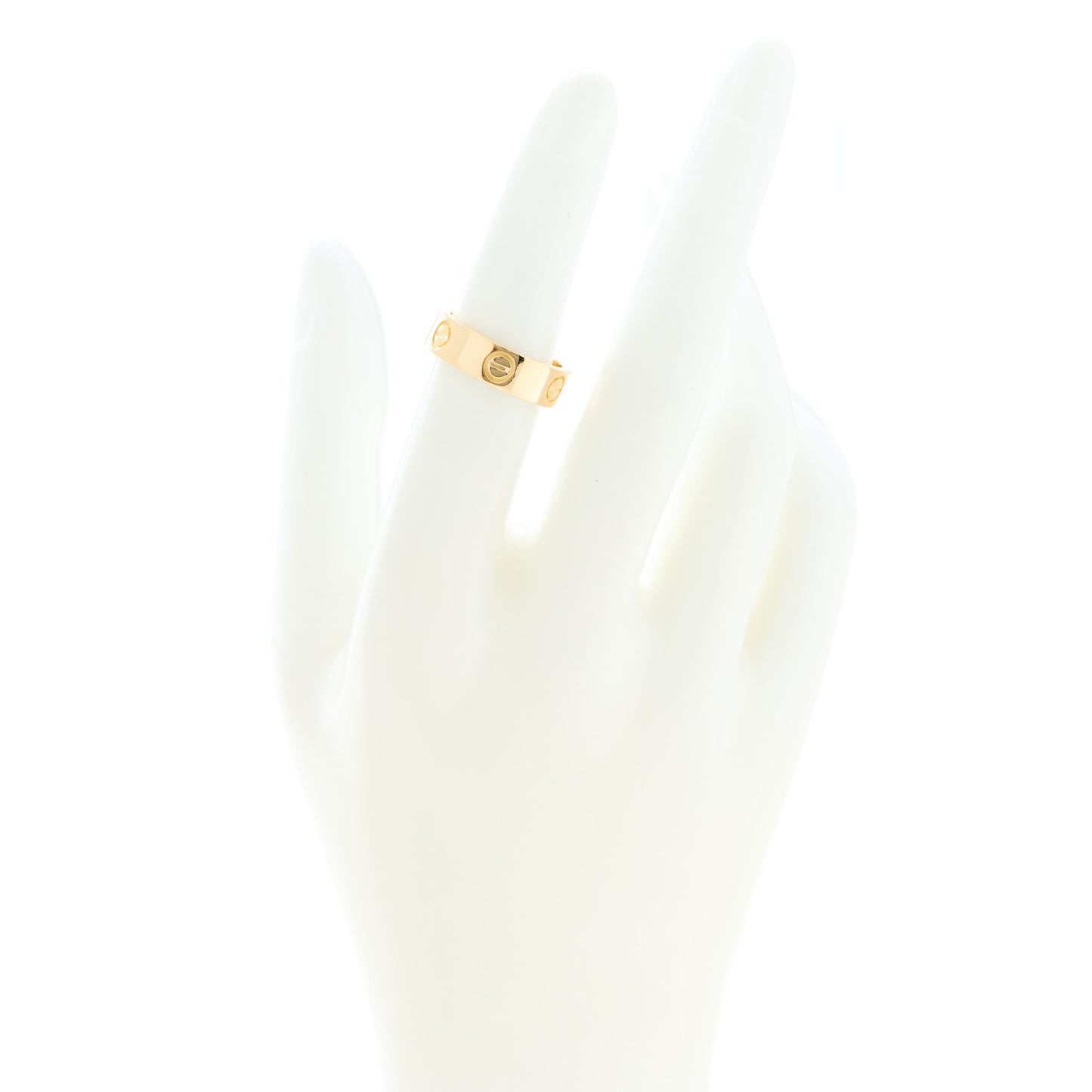 18K Yellow Gold 5.5mm LOVE Ring 51 5.75