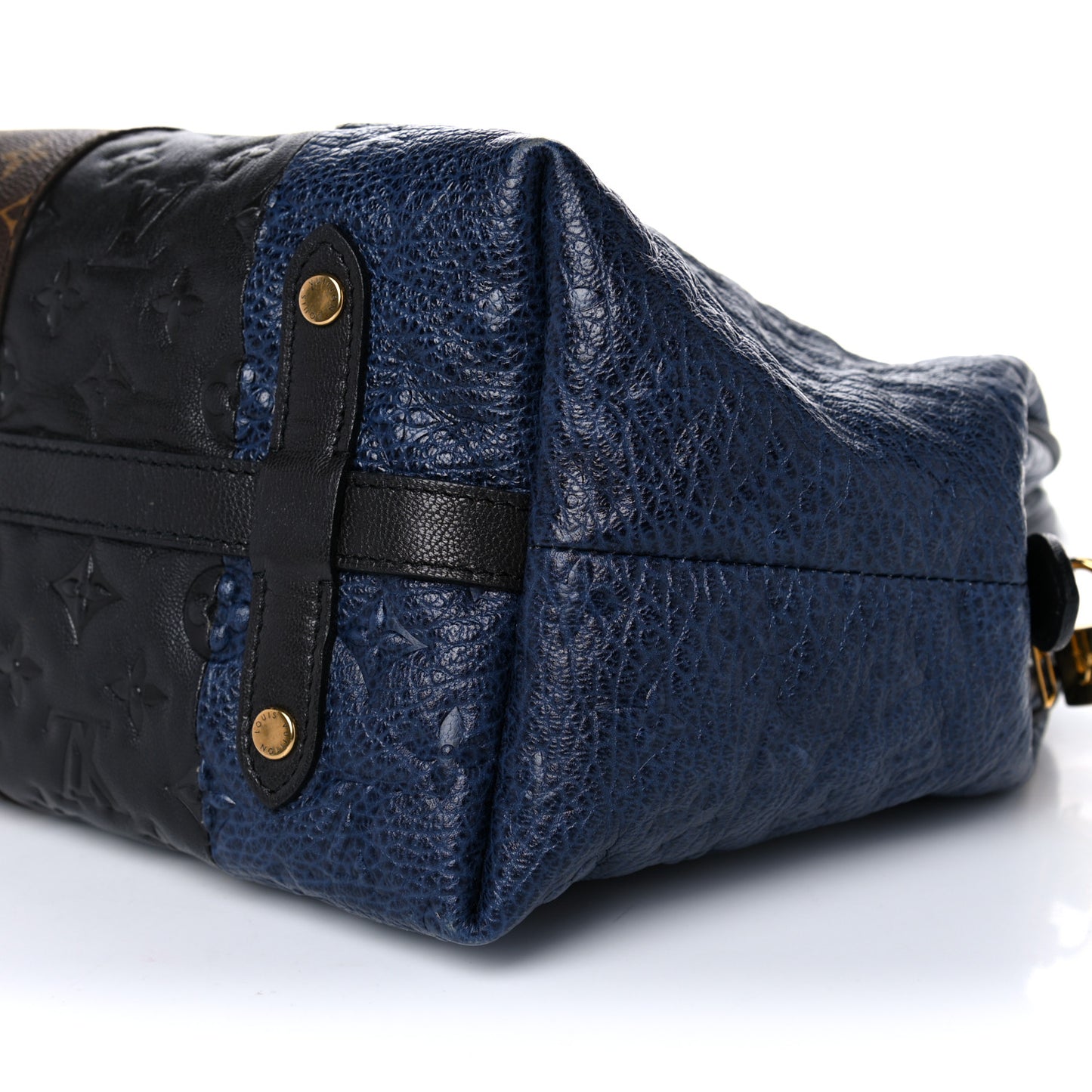 Monogram Stripes Medium Bag Marine