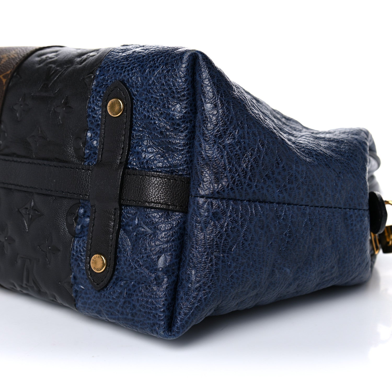 Louis Vuitton Monogram Stripes Medium Bag Marine 8 of 15