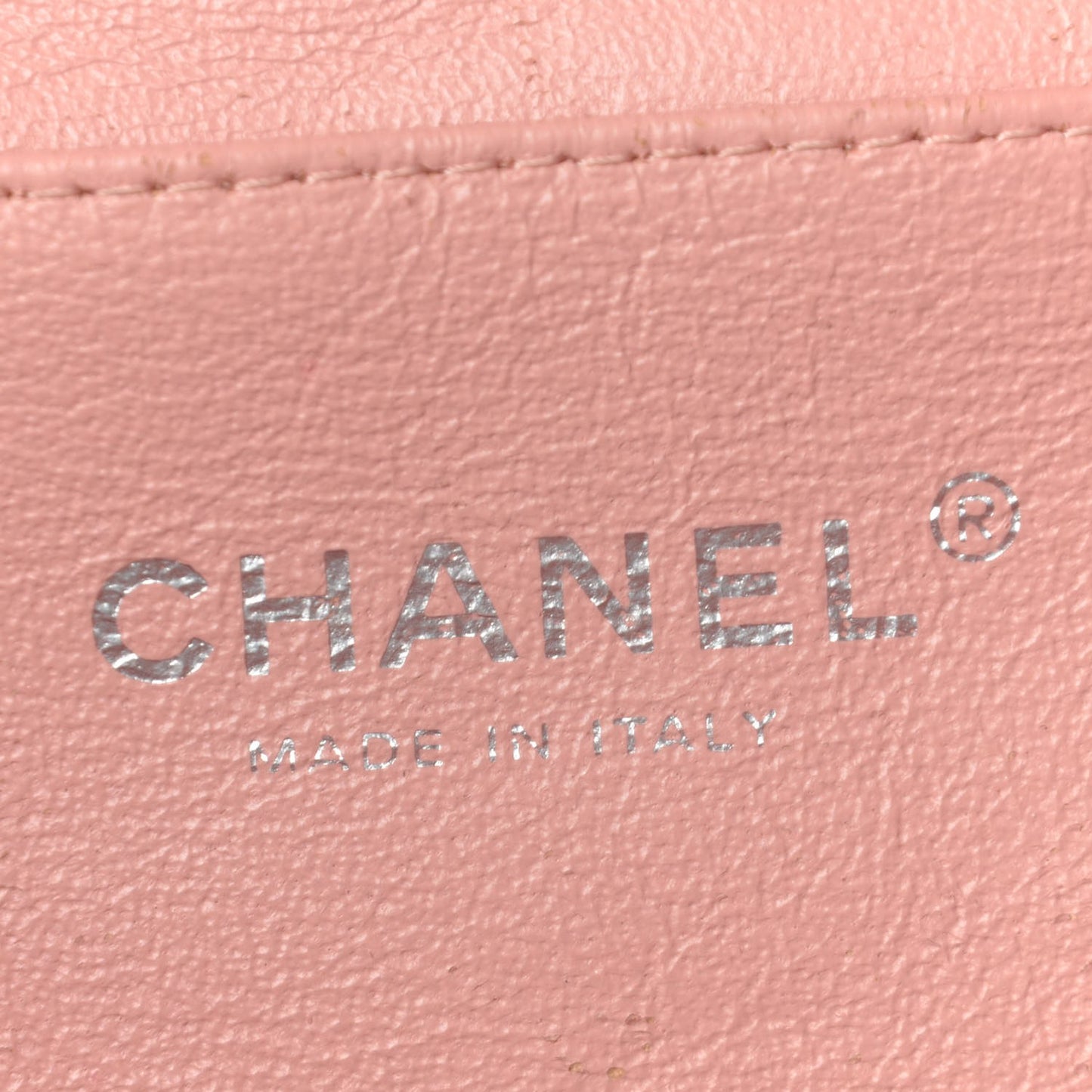 Patent Quilted Clutch With Chain Flap Light Pink