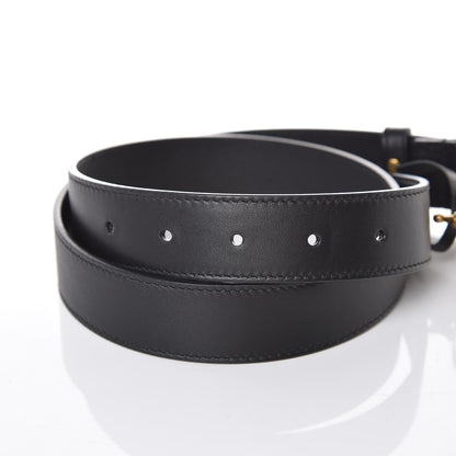 Gucci Calfskin Double G 30mm Belt 75 30 Black 5 of 7