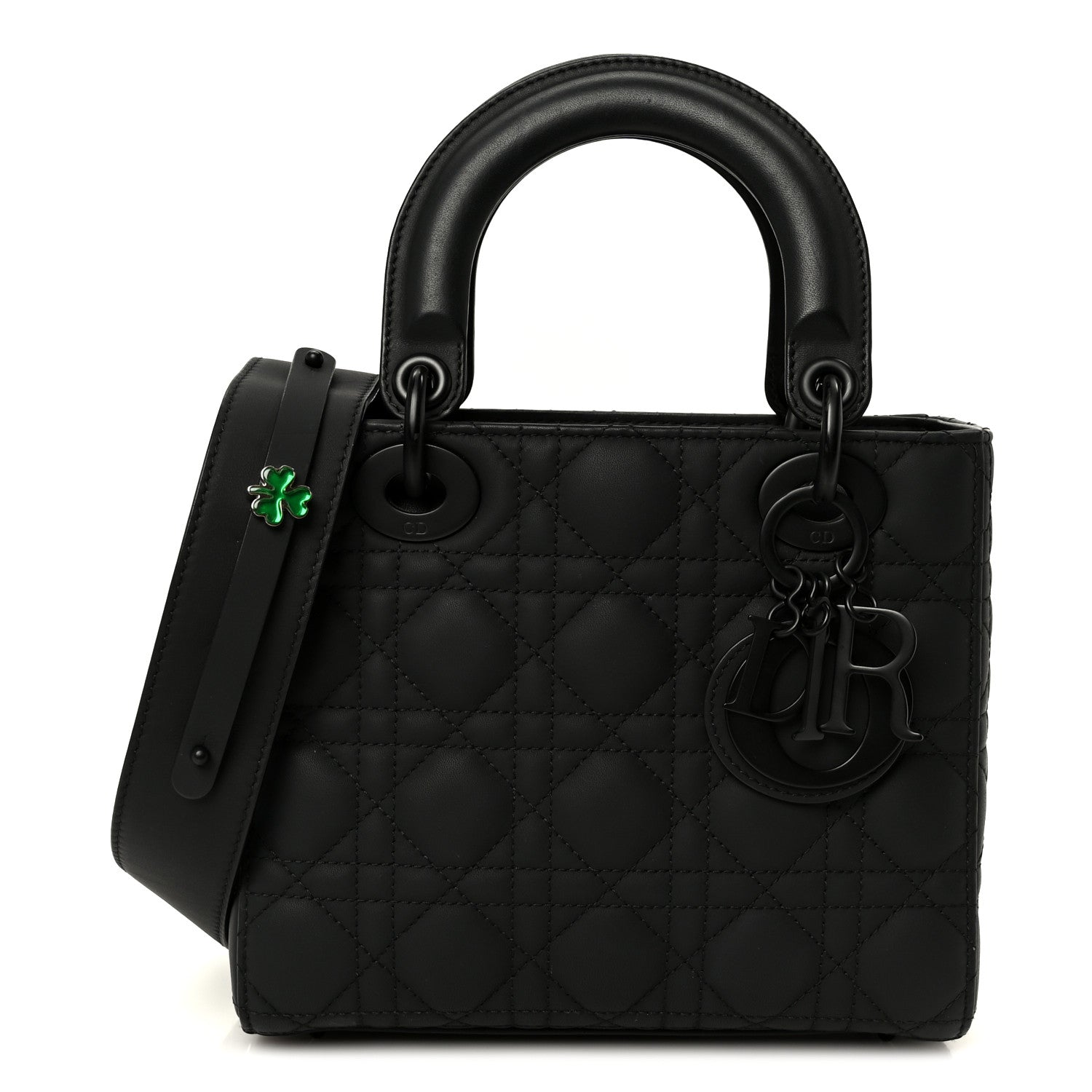 Christian Dior Ultra Matte Calfskin Cannage Small My ABCDior Lady Dior Black 1 of 11