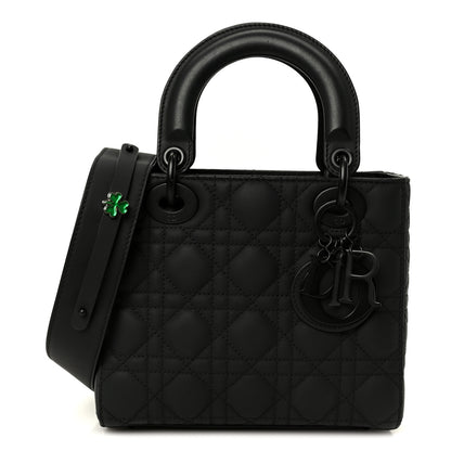 Christian Dior Ultra Matte Calfskin Cannage Small My ABCDior Lady Dior Black 1 of 11