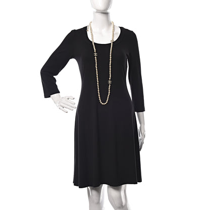 Chanel Pearl CC Long Necklace Gold 2 of 6