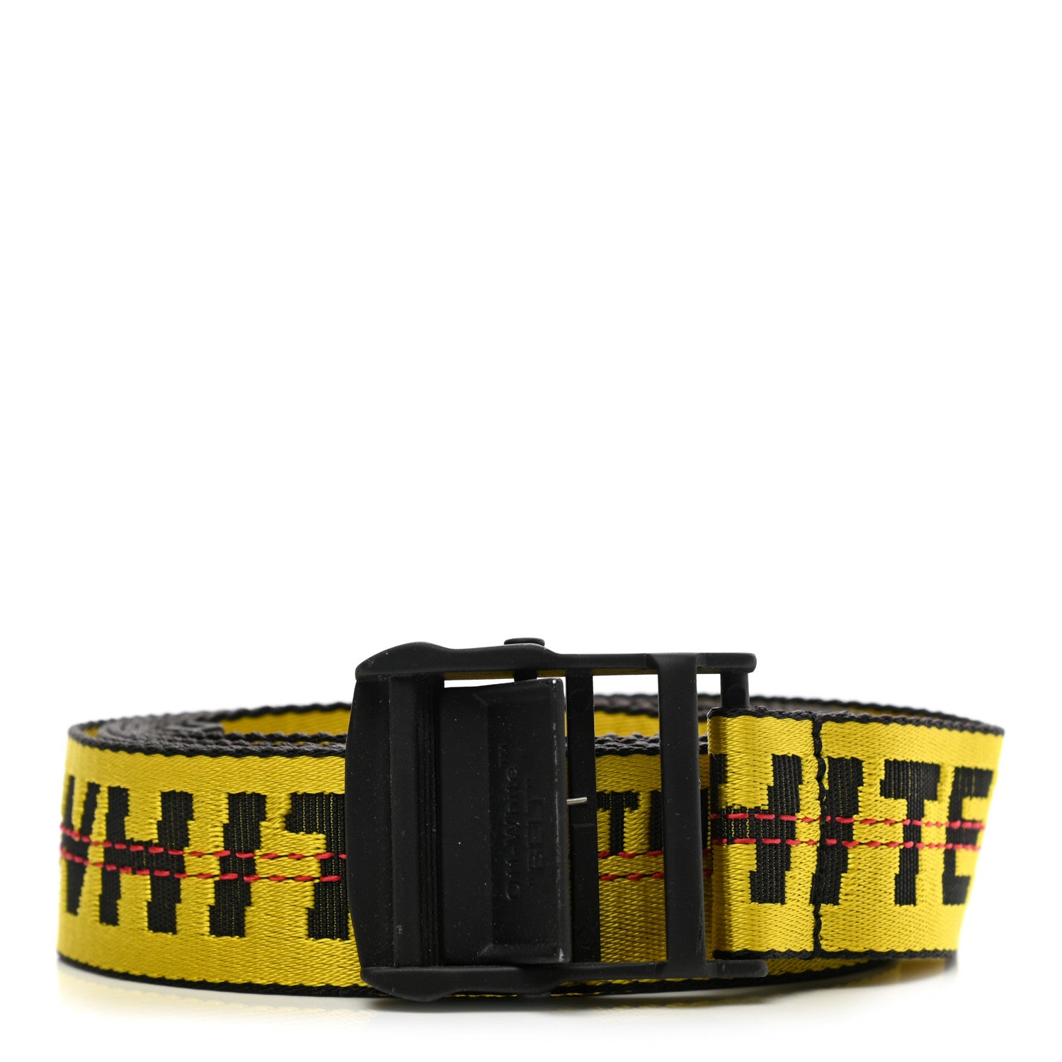 Off-White Industrial Belt Yellow 1 of 4