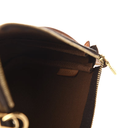 Louis Vuitton Monogram Graffiti Pochette Accessories Silver 6 of 10