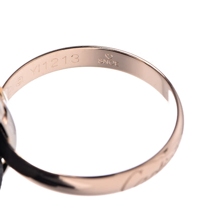 Cartier 18K Pink Yellow White Gold Small Trinity Ring 49 4.75 5 of 5