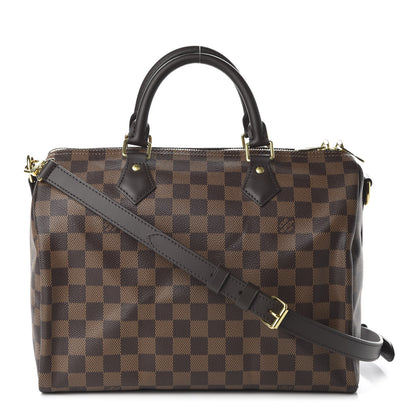 Louis Vuitton Damier Ebene Speedy Bandouliere 30 1 of 11