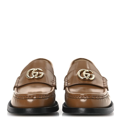 Gucci Millennial Ribot GG Marmont Loafers 36 36 Luminous Wood 3 of 11