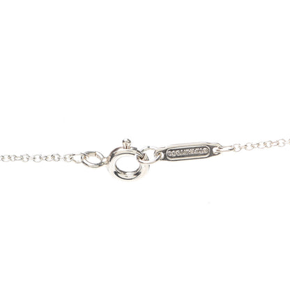 Tiffany Sterling Silver Filigree Heart Key Pendant Necklace 4 of 6