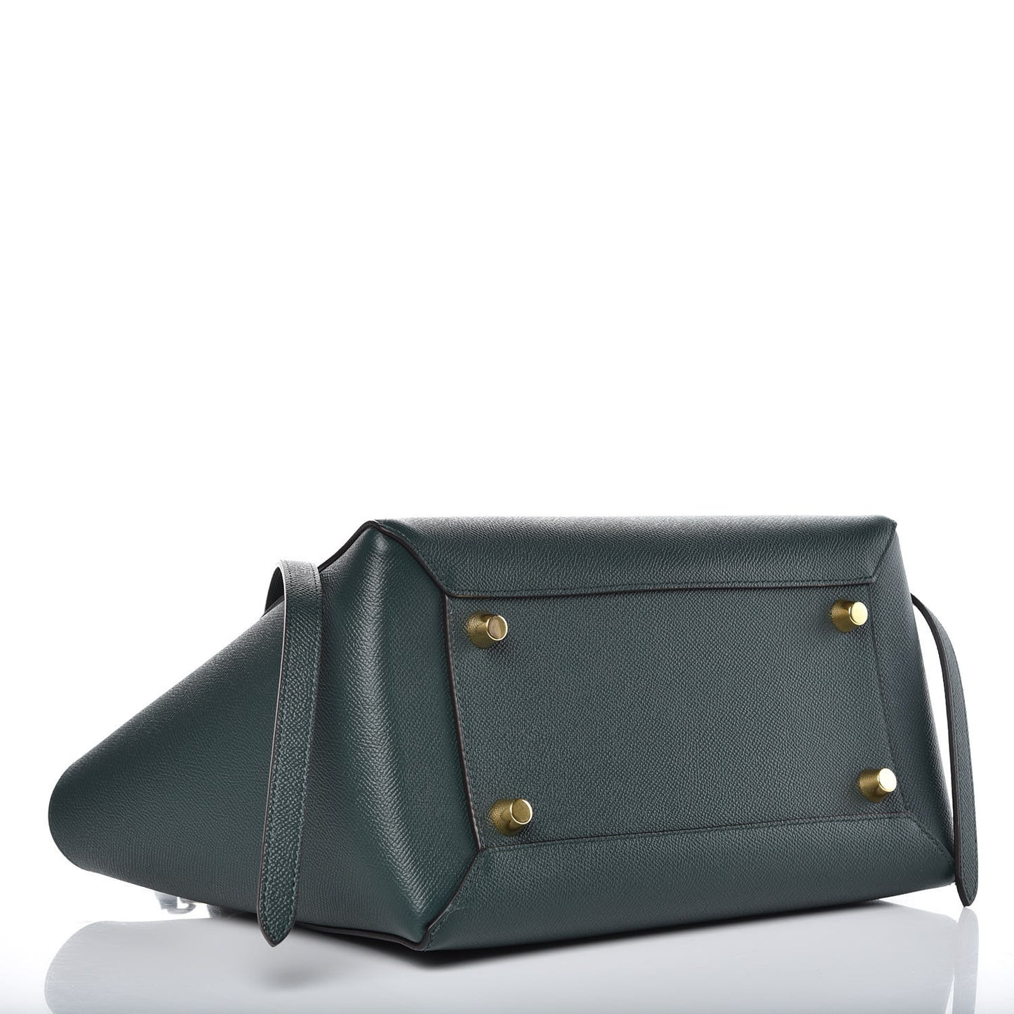 Grained Calfskin Mini Belt Bag Amazone