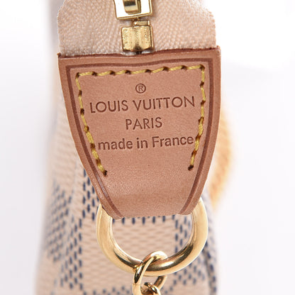 Louis Vuitton Damier Azur Mini Pochette Accessories 6 of 9