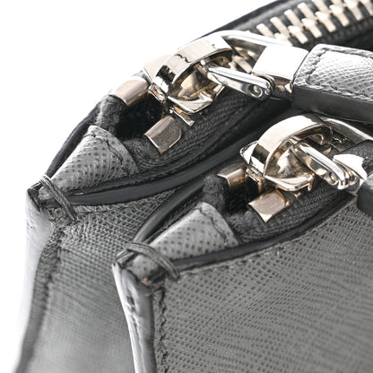 Prada Saffiano Travel Shopping Tote Mercurio 13 of 13