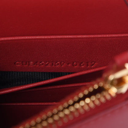 Saint Laurent Smooth Calfskin Classic Monogram Kate Tassel Chain Wallet New Lipstick 7 of 8