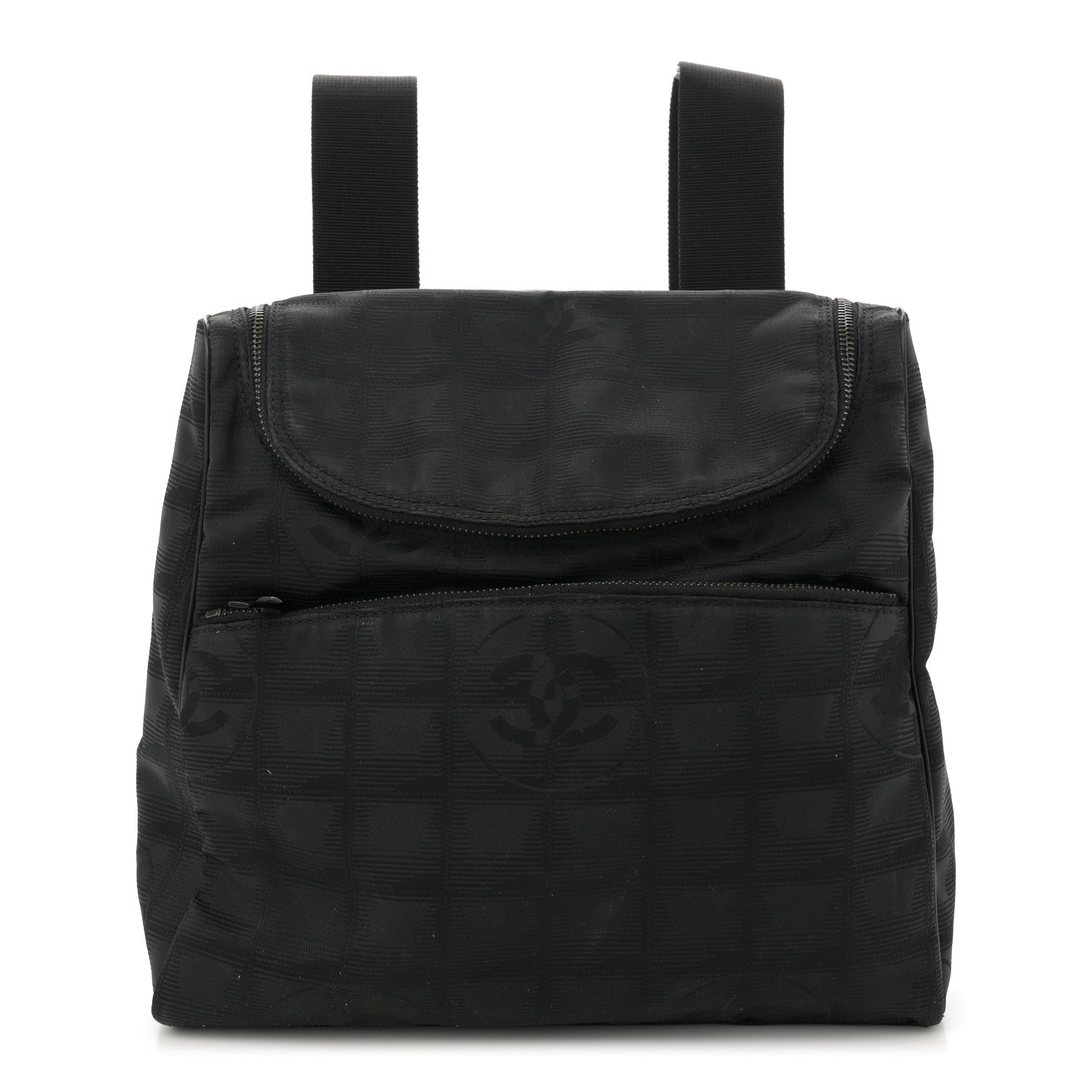 Chanel Nylon Travel Backpack Black 1 of 11