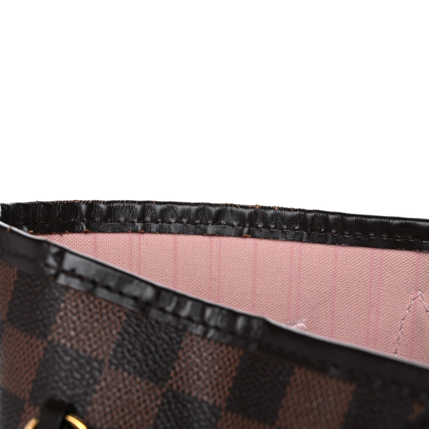 Louis Vuitton Damier Ebene Neo Neverfull MM Rose Ballerine 23 of 23