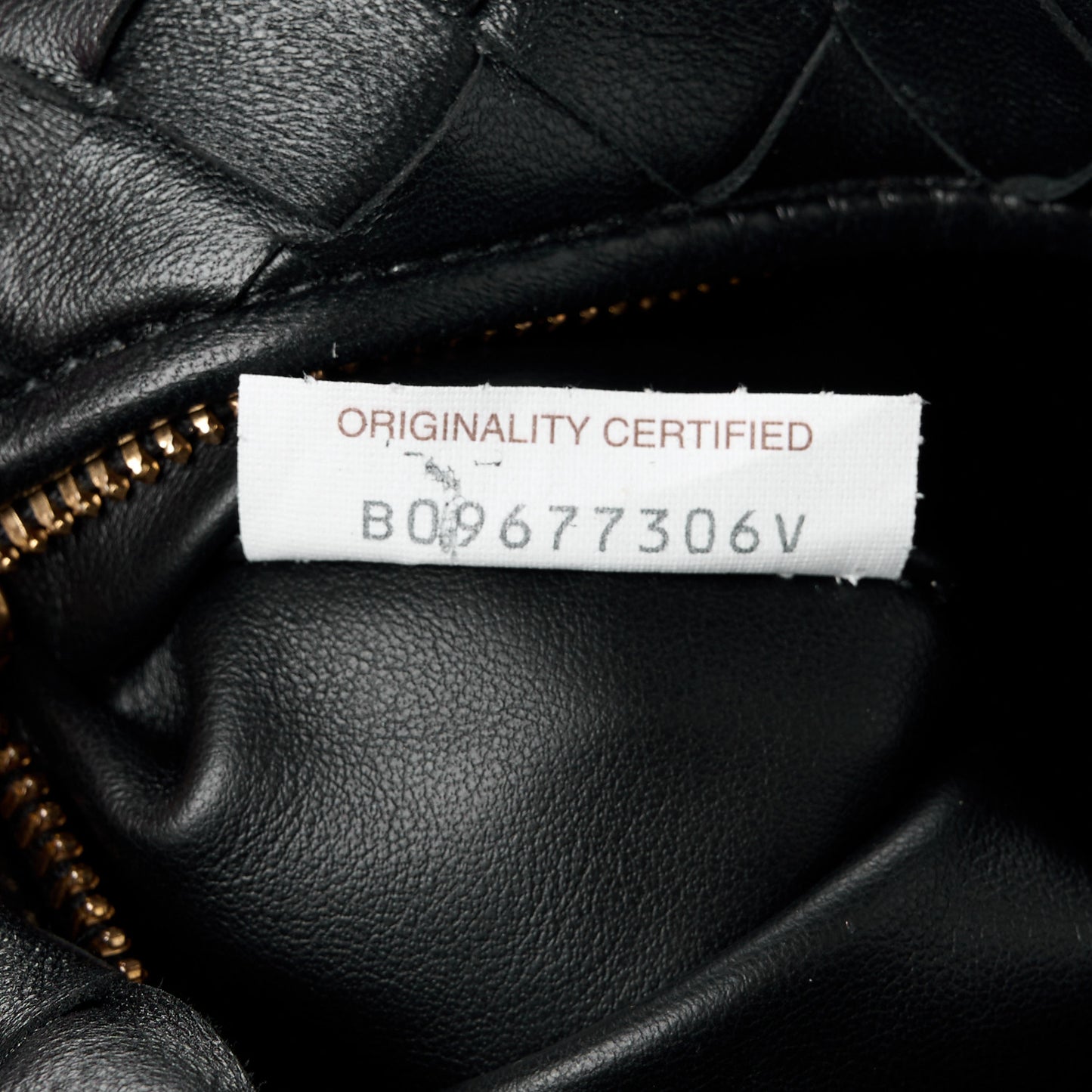 Nappa Intrecciato Mini Jodie Black