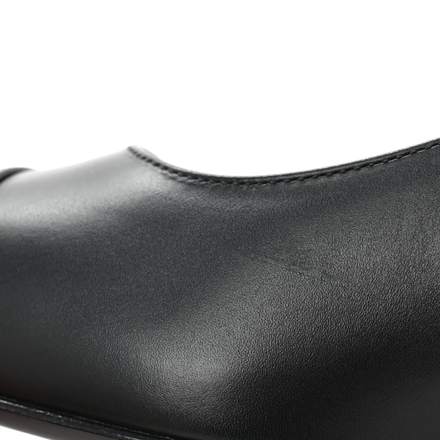 Lambskin Cap Toe CC Uniform Pumps 37 Black