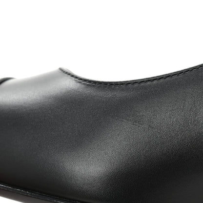 Chanel Lambskin Cap Toe CC Uniform Pumps 37 Black 11 of 11