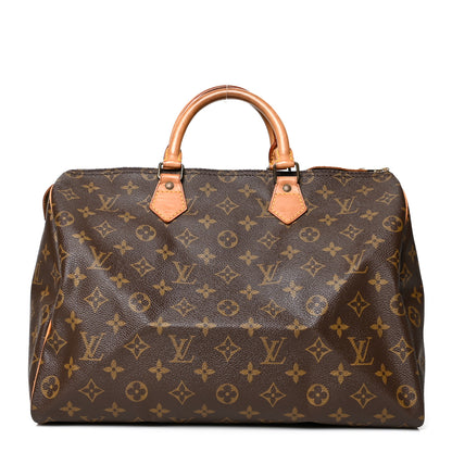 Louis Vuitton Monogram Speedy 35 1 of 12