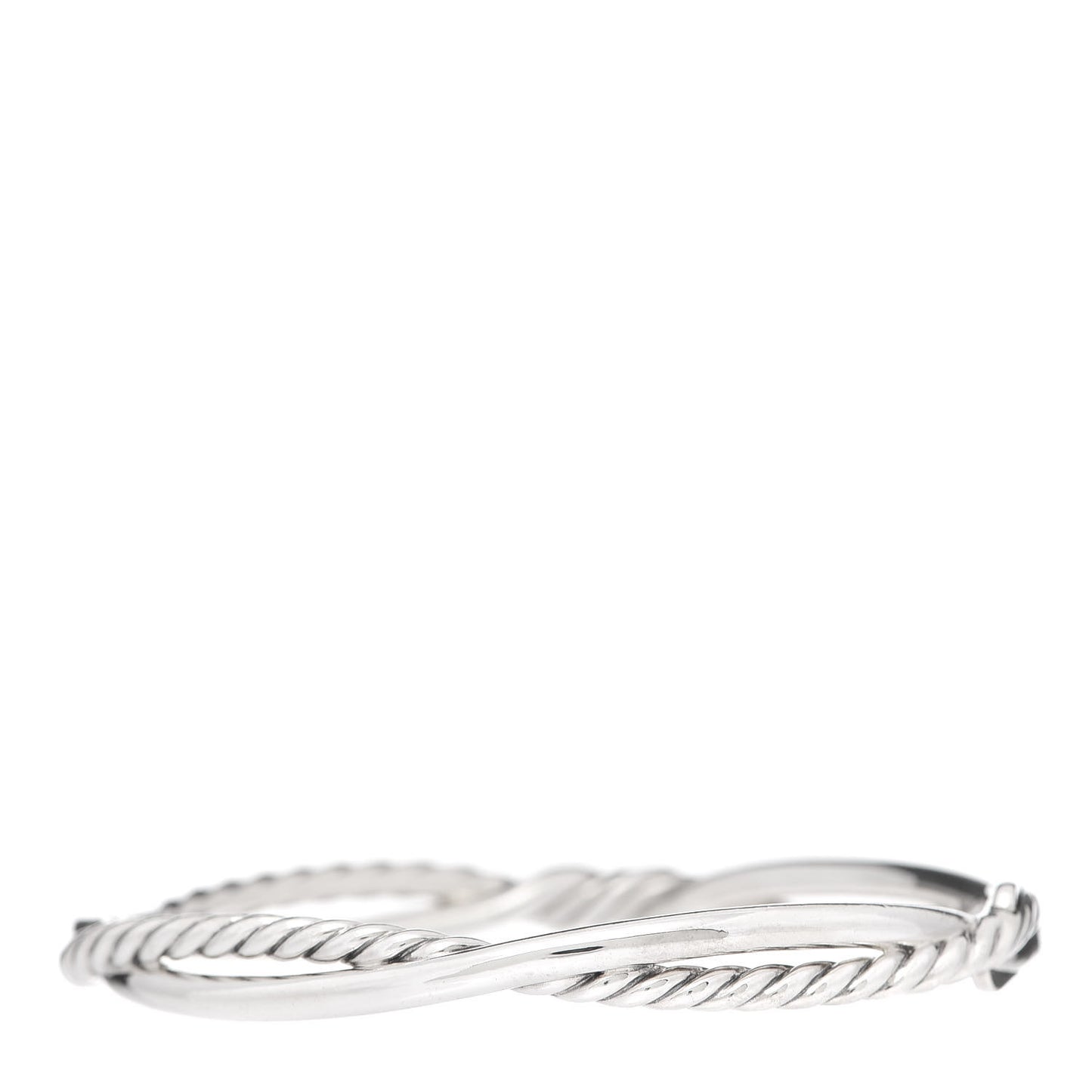 Sterling Silver Diamond Continuance Full Pavé Bracelet