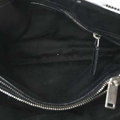 Saint Laurent Calfskin Y Quilted Monogram Medium Loulou Chain Satchel Black 6 of 10