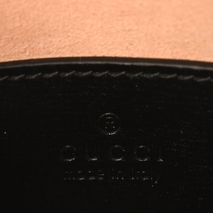 Gucci Azalea Calfskin Web Monochrome Small Horsebit 1955 Shoulder Bag Black 7 of 11