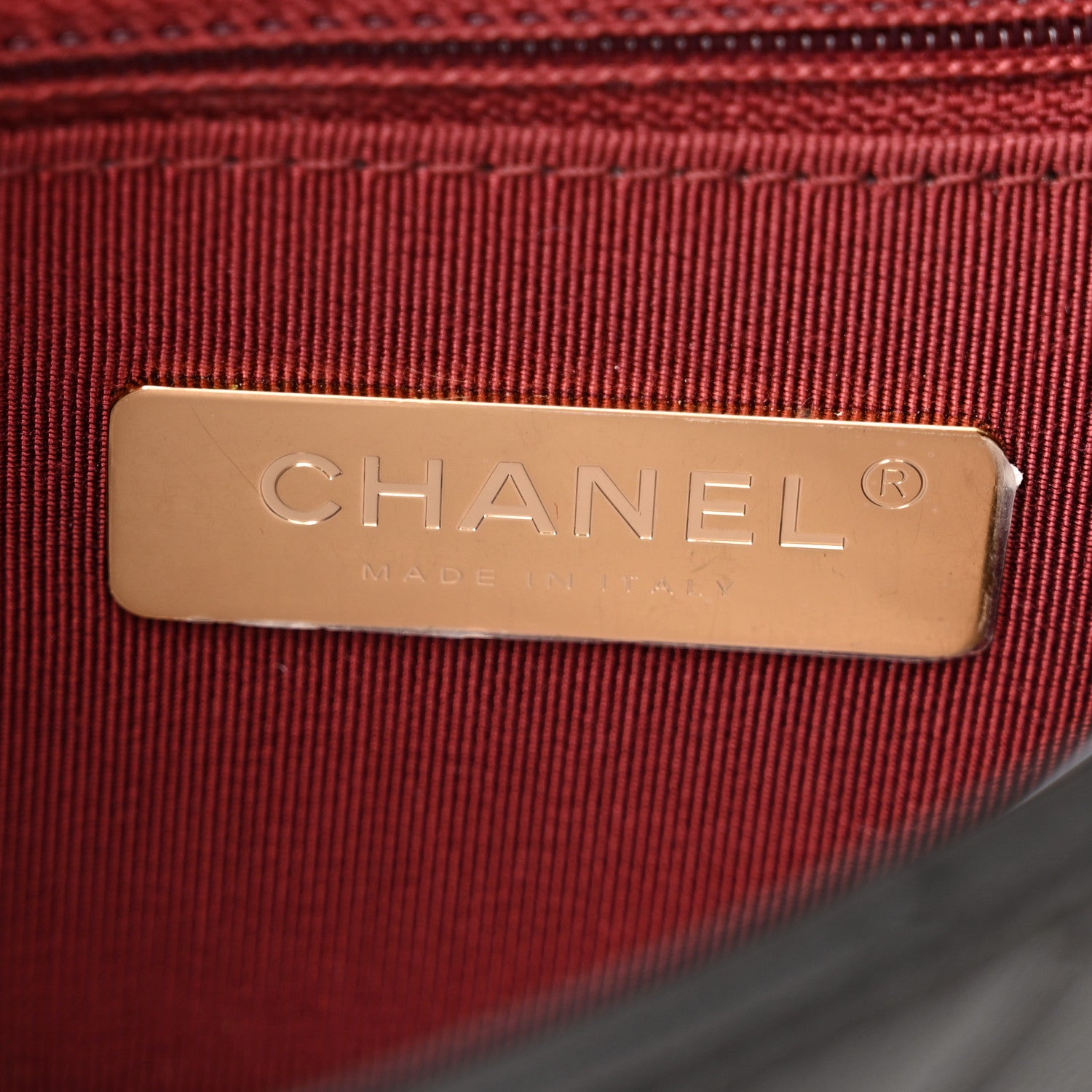 Chanel Lambskin Quilted Chain Infinity Waist Belt Bag Black 6 of 10