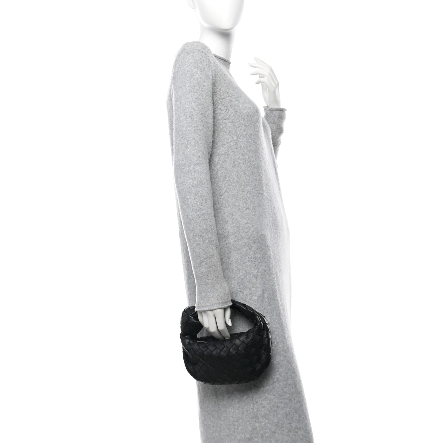 Nappa Intrecciato Mini Jodie Black