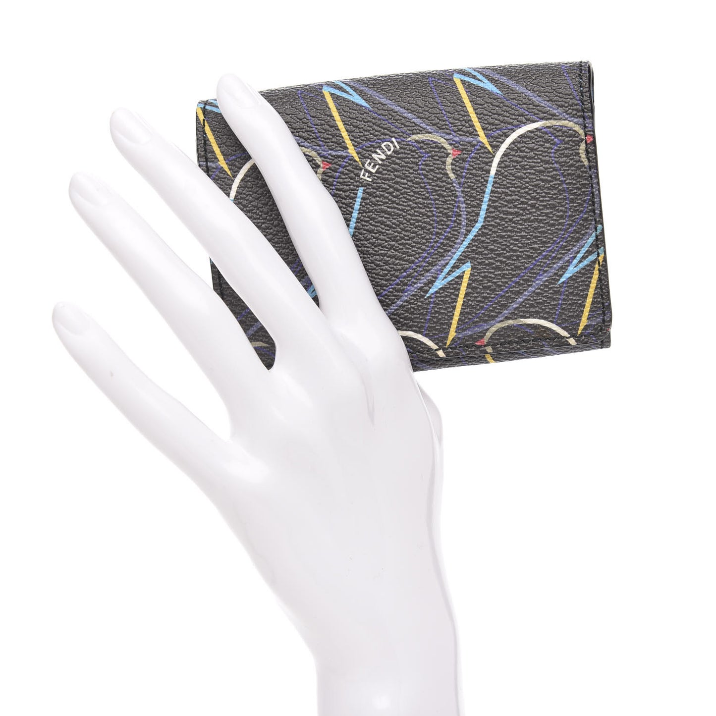 Vitello Elite QuTweet Card Holder Asfalto Multicolor