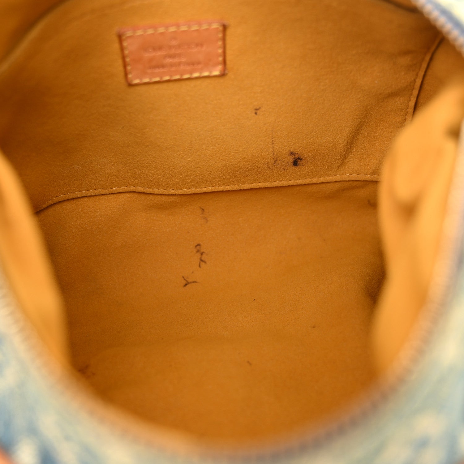 Louis Vuitton Monogram Denim Baggy PM Blue 10 of 13