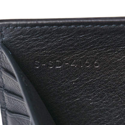 Celine Smooth Calfskin Pocket Card Holder Army Green 8 of 13