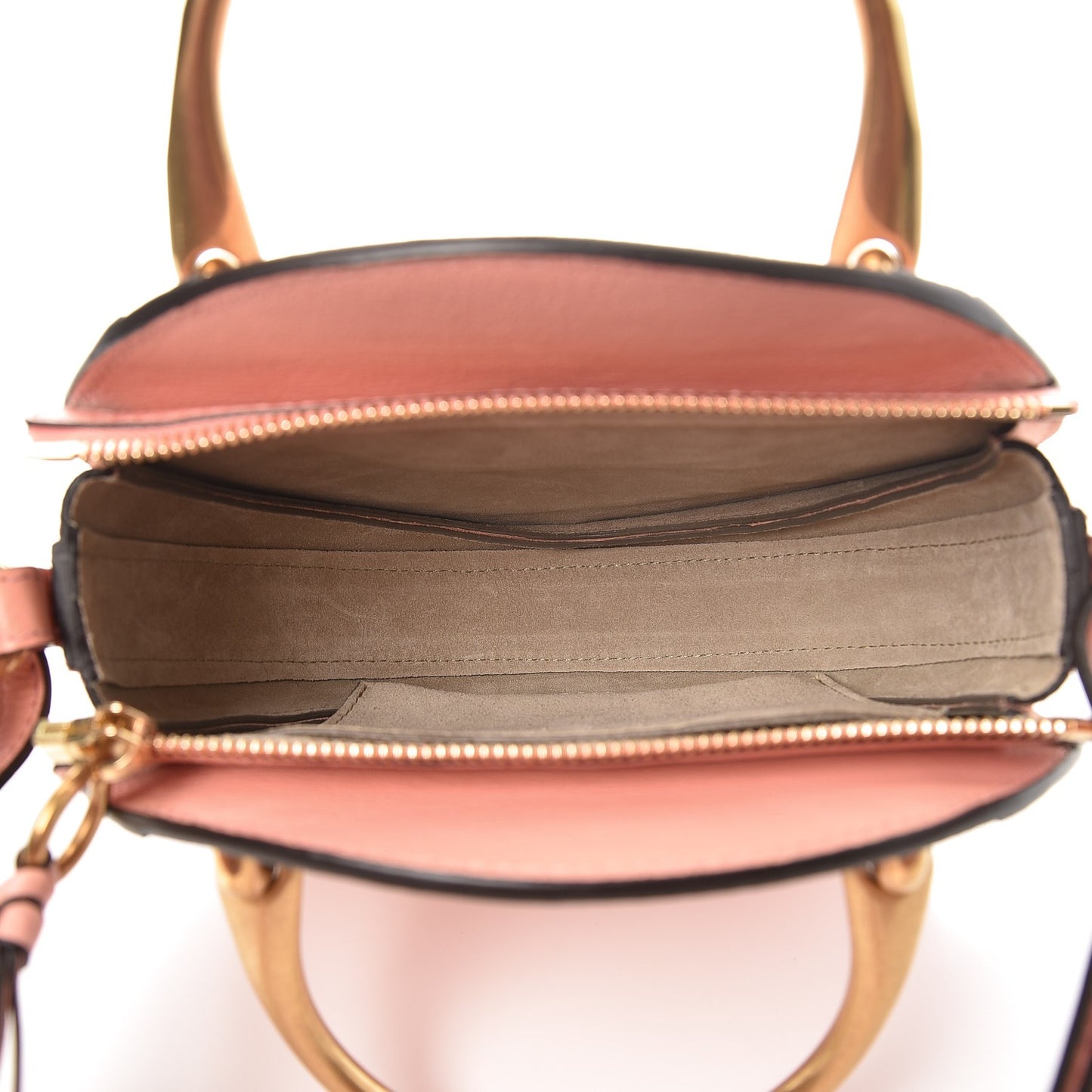 Calfskin Suede Small Pixie Bag Ideal Blush
