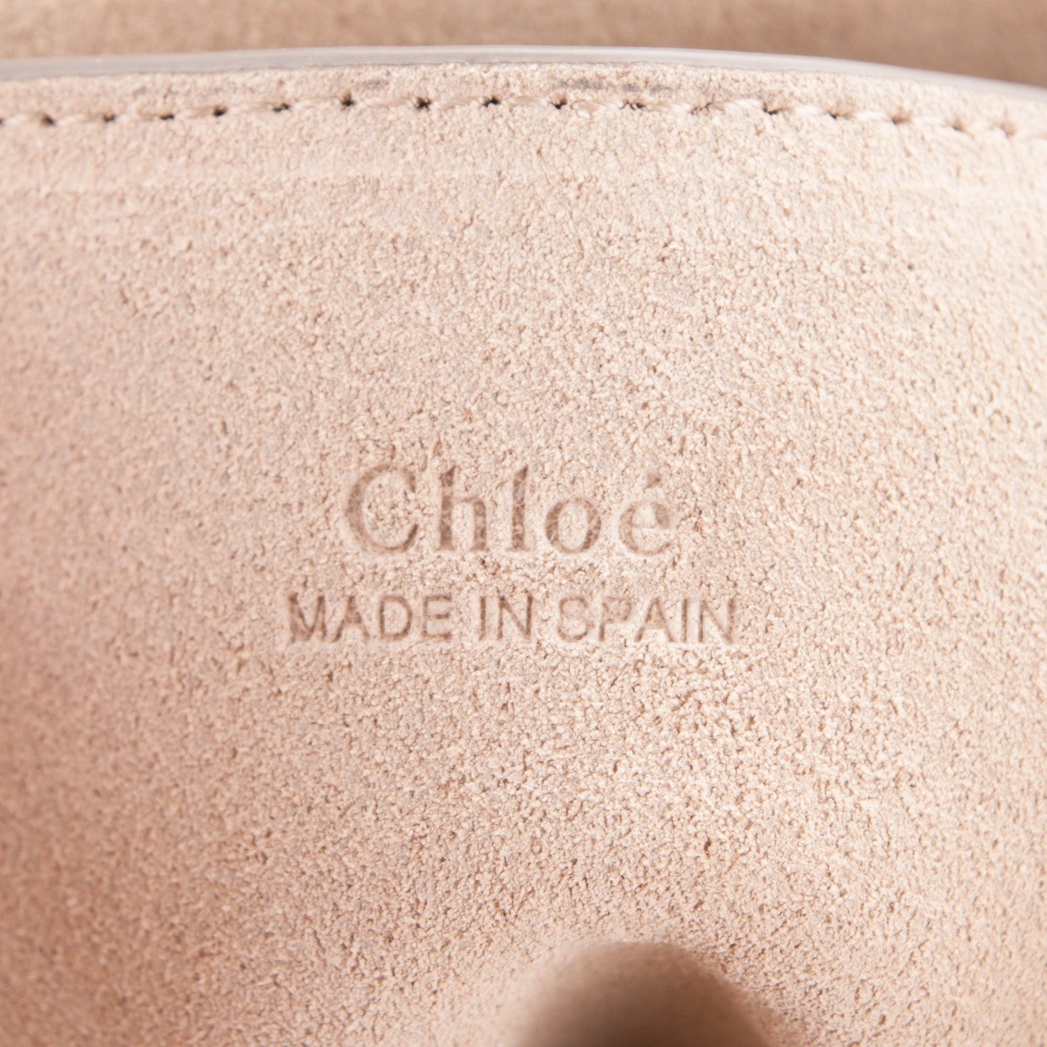 Chloe Suede Calfskin Small Faye Shoulder Bag Black 6 of 6