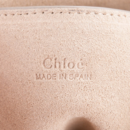 Chloe Suede Calfskin Small Faye Shoulder Bag Black 6 of 6