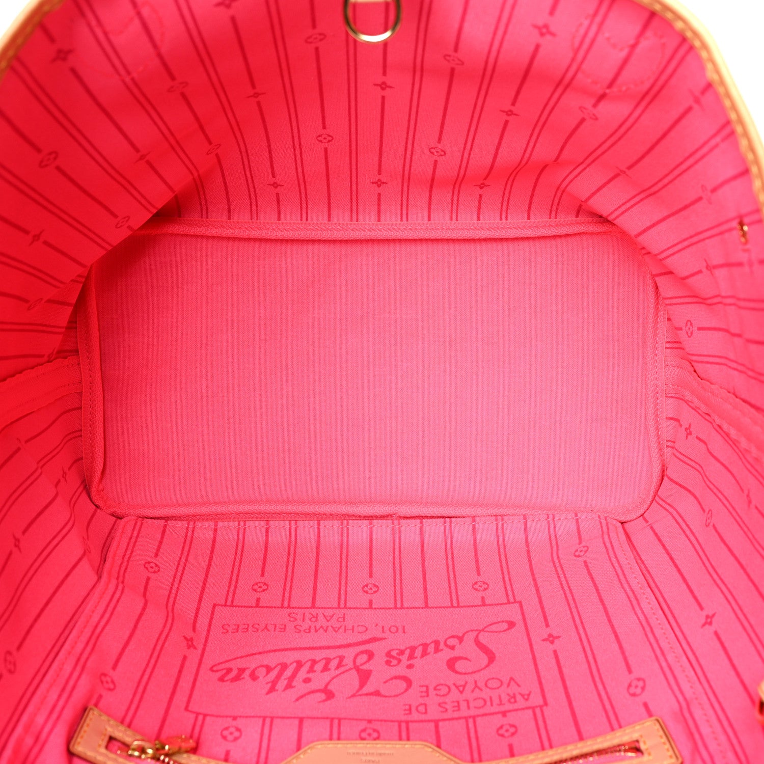 Louis Vuitton Monogram Roses Neverfull MM 5 of 9