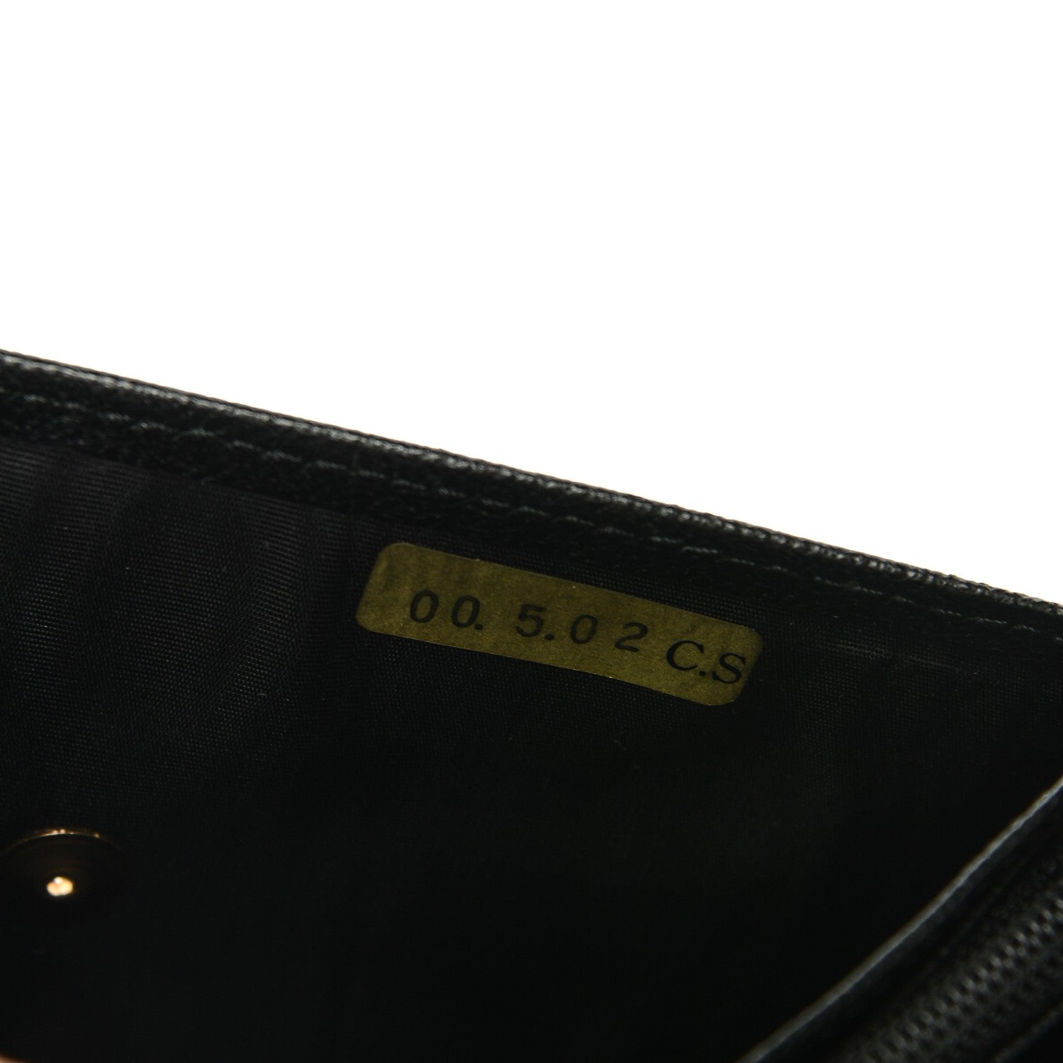 Chanel Goatskin Small CC Flap Wallet Black 7 of 9
