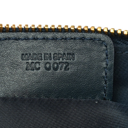 Christian Dior Monogram Mini Saddle Pochette Navy 6 of 11