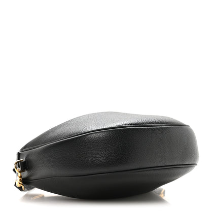 Celine Supple Grained Calfskin Teen Lulu Shoulder Bag Black 4 of 12
