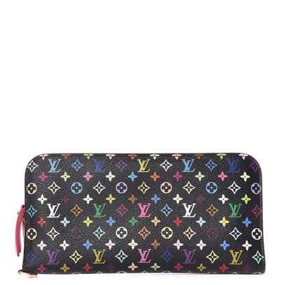 Louis Vuitton Monogram Multicolor Insolite Wallet Black Grenade 1 of 11