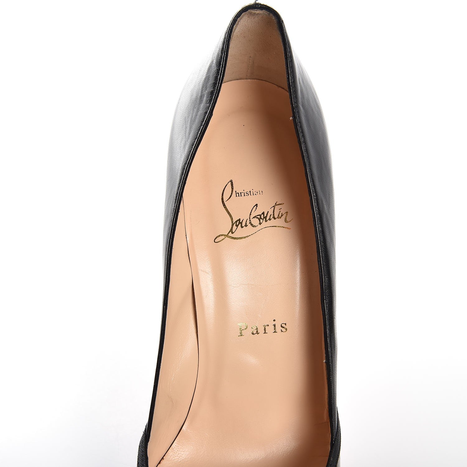Christian Louboutin Nappa Grosgrain Lavalliere 100 Pumps 41 Black 9 of 9