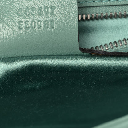 Gucci Sequin Matelasse Small GG Marmont Shoulder Bag Water Green Verde Chiaro Light Water Green 6 of 8