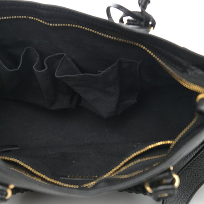 Balenciaga Chevre Gold Metallic Edge Hardware S City Black 5 of 10